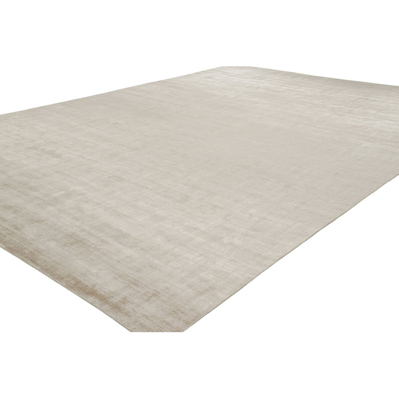 Textural Hand Knotted Wool Area Rug
