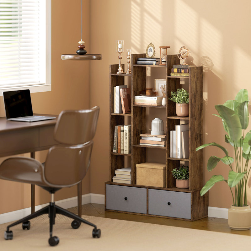 124cm H x 80cm W Particle Board Bookcase
