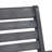 Relax On A Dark Grey Wood Porch Swing With Slat Seating In Grey, Frame, 44.00W X 19.75D Seat