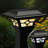 Low Voltage Integrated LED Fence Post Cap Light 2.5 In. X 2.5 In. with Base Adapter Included-98834126