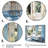Bathroom Tranquil Reflections I - Bathroom Wall Art Decor-153795298-153795299