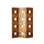 Paravent brun pliable Mid-Century-1755410685