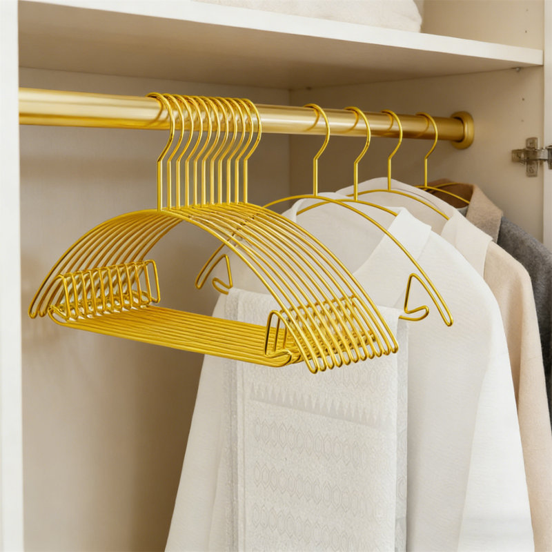Paquet de 30 cintres No-Épaule-Bump Gold, 30