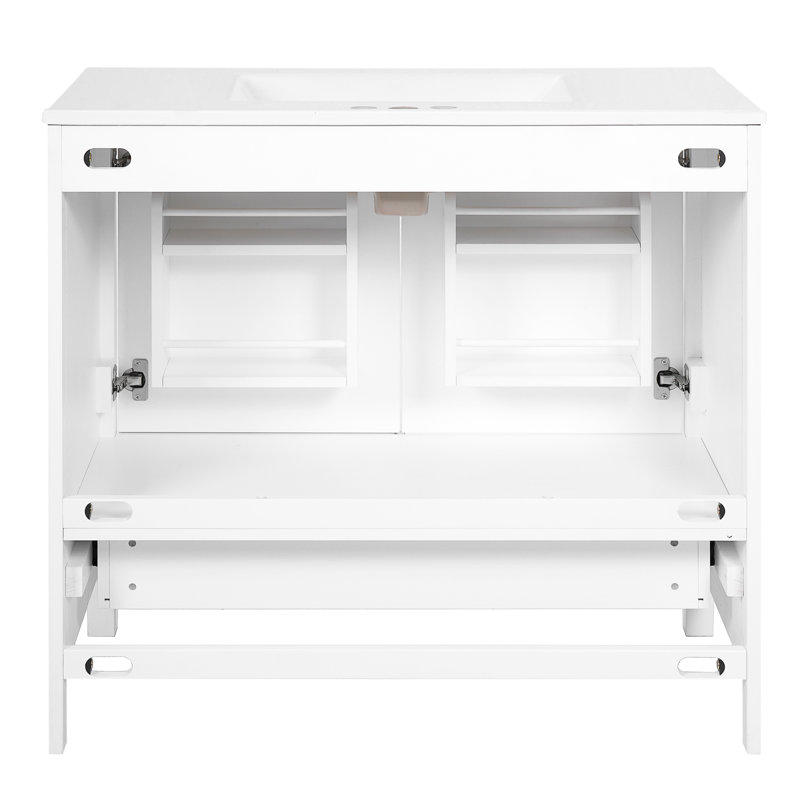 Freestanding Standard With Ceramic Top