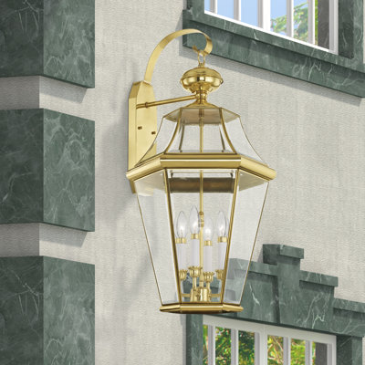 Creason Solid Brass Wall Light