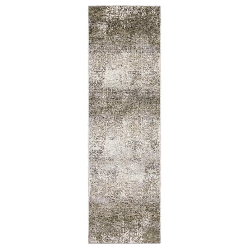 Gwern Abstract Indoor Rug, Runner 2'3" x 7'6"