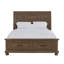 Ensemble de chambre à coucher 3 pièces avec deux tables de chevet et un grand lit-128794445-128794441