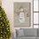 " Linen Snowman I " Color Photography Print