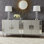 70.9'' Mirrorred Modern Console Table