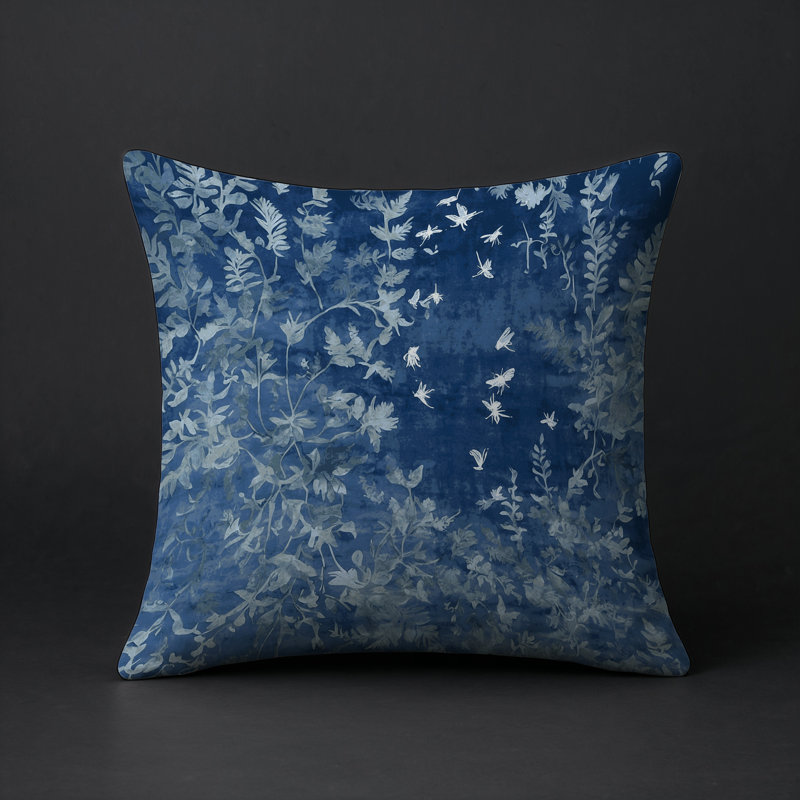 Coussin décoratif intérieur et extérieur Modern, Gris abstrait 160, Carré 18 po