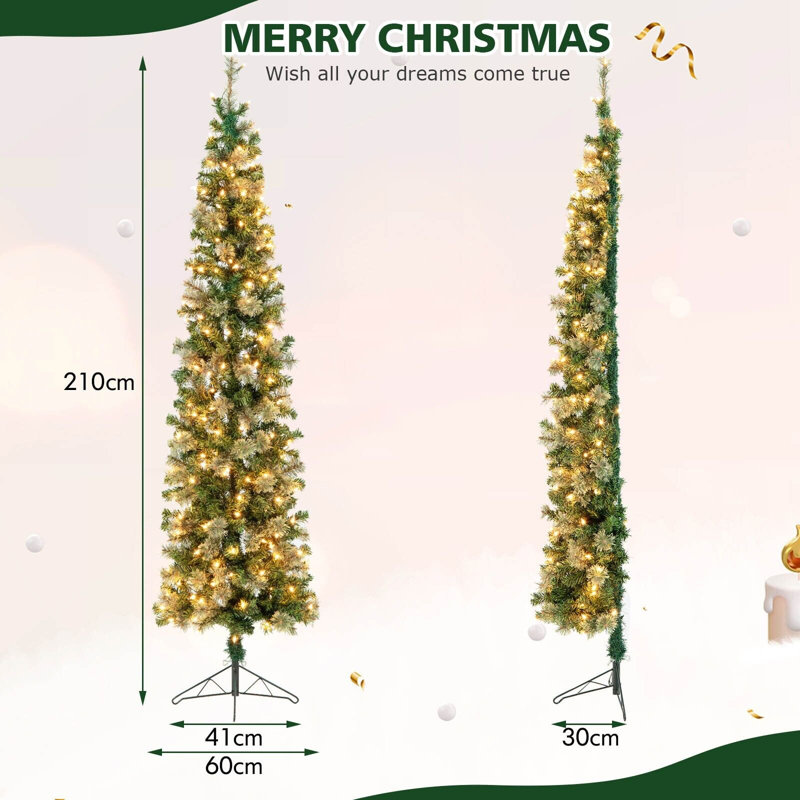 Lighted Artificial Christmas Tree