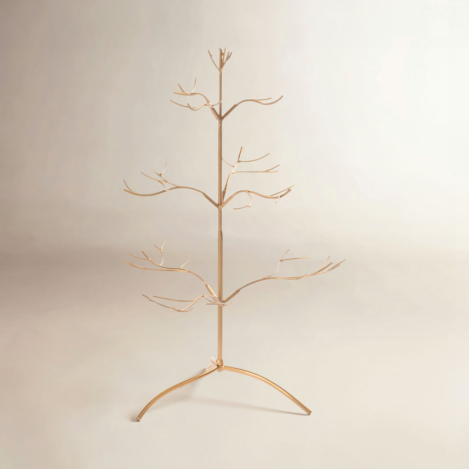 Metal Ornament Accessory, 24" H x 16.5" W x 15" D, Gold