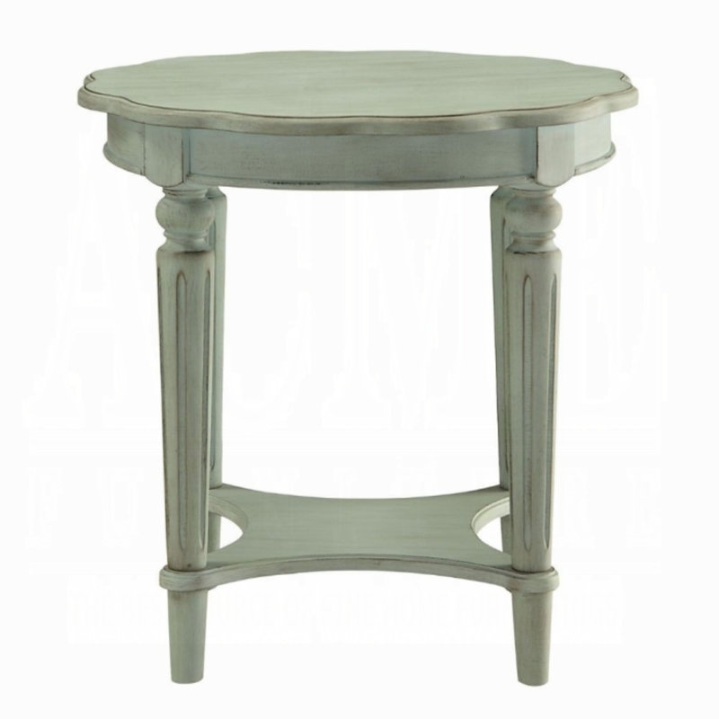 Table de bout Fordon,  Vert antique