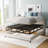5 Inch Metal Box Spring, Bed Frame Low Profile, Basic Mattress Foundation, Easy Assembly-543658706