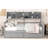 Daybed, Wood Slat Support, with Bedside Shelf and Two Drawers-505039233-505039232