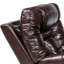 Cuir véritable chocolat
