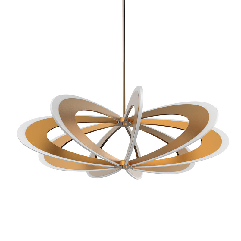 Iridium 36" Pendant - Polished Chrome, Polished Chrome