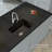 Pure Matte Black Undermount Single Bowl Fireclay Kitchen Sink