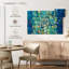 Mandala Kerner en bleu vif-106044837
