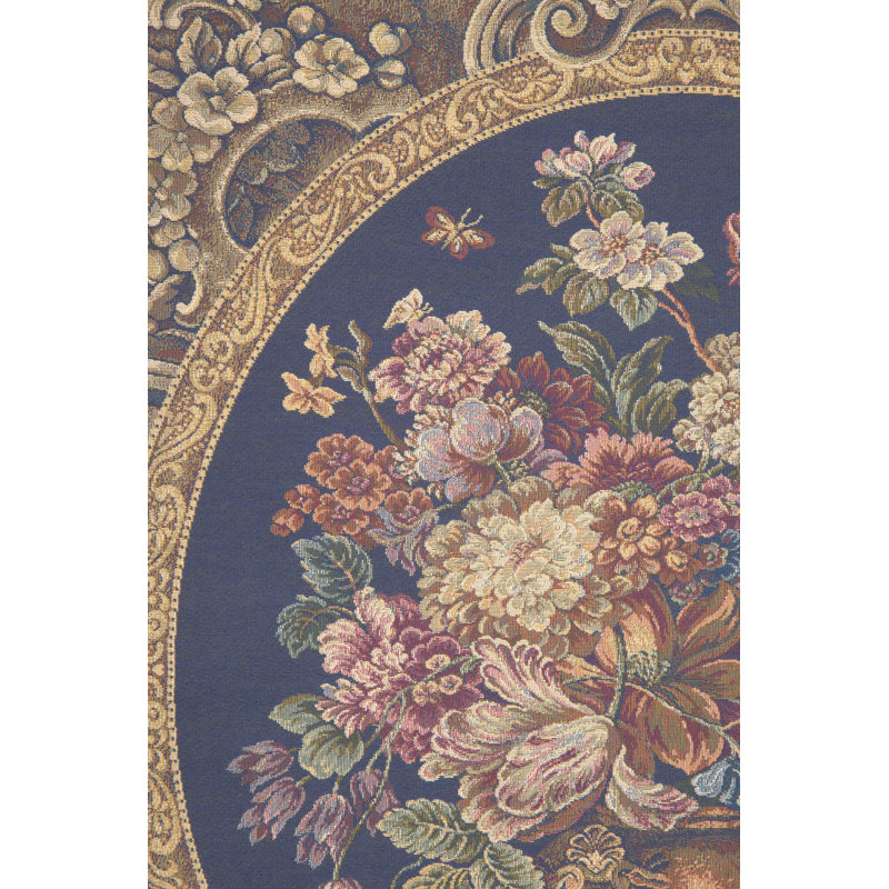 Loom Woven Cotton Blend Wall Hanging, 14" H x 11" W x 0.1" D