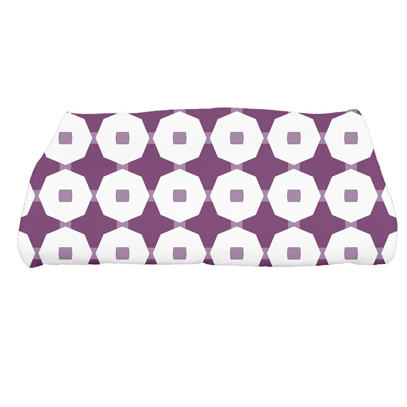 Serviette de bain Ayasha, Mauve