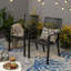 Stacking Patio Dining Armchair