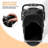 Foldable Pet Dog and Cat Stroller with Adjustable Canopy Storage Basket and Cup Holder for Small and Medium Pets-110958663