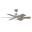 Ventilateur de plafond à DEL 6 pales 44 po avec télécommande Bernardyn, ensemble d'éclairage inclus-434695691