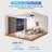 42 in. Smart Outdoor Indoor Black Flush Mount Ceiling Fan with Lights Remote, Controll by Voice Alexa App, 6-Speed-1859953654-1859953655-1859953641