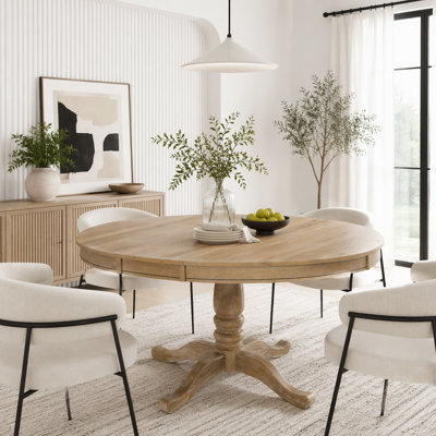 Modern Dining Round Table Kitchen Table for Dining Room