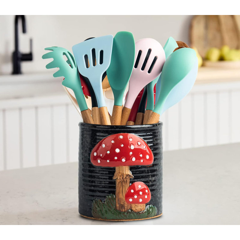 Mushroom Kitchen Utensil Rack