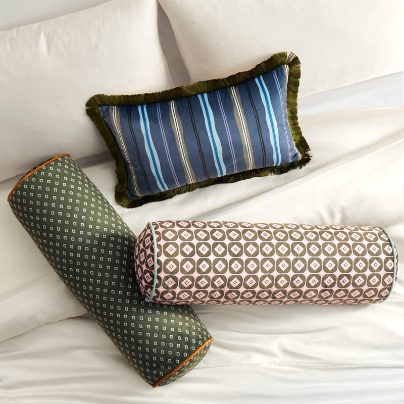 Stripe Square Pillow Cover & Insert