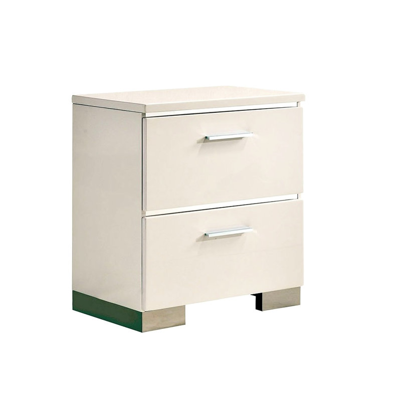 Table de chevet Modern, White