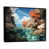 Black Floater Framed