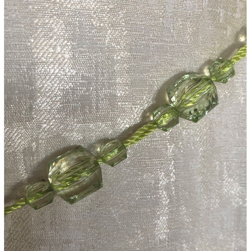 Damon 1.5cm Curtain Holdback/Tieback, Lime
