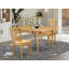 Ensemble de coin repas 3 pièces pour petits espaces comprenant une table de salle à manger rectangulaire avec Dropleaf et 2 chaises de salle à manger, 36 x 54 pouces, blanc lin-106903385-106903389-109973527