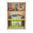 Mobile Birch Storage with (3) Shelves