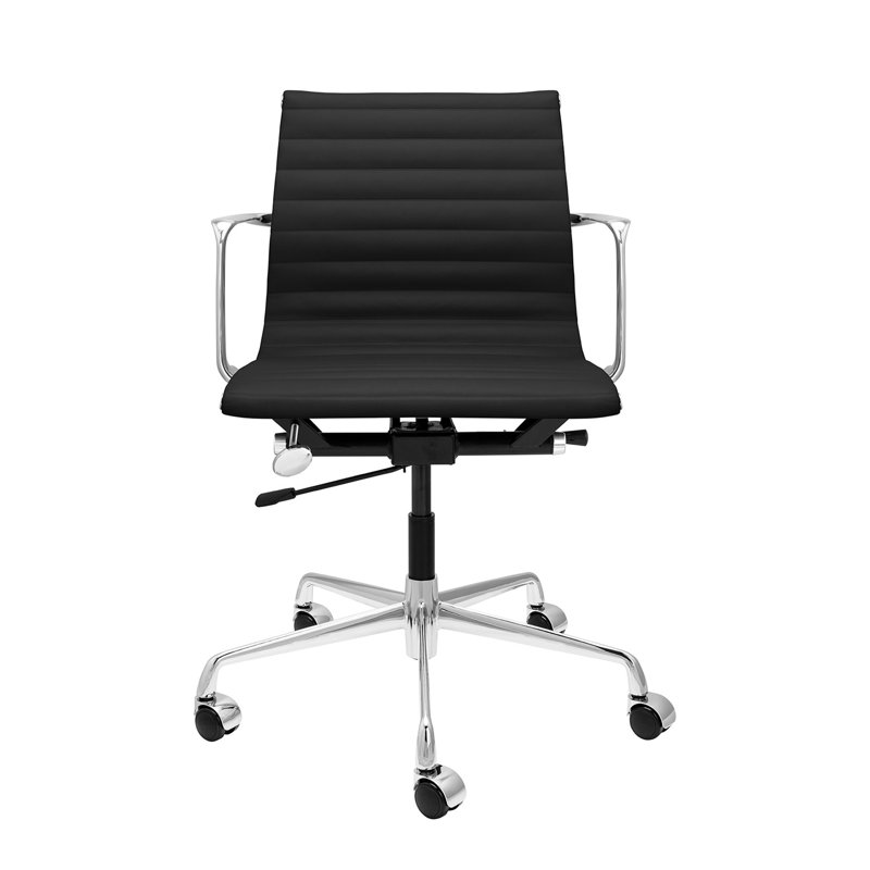 Yvonne-Chaise de bureau-Noir