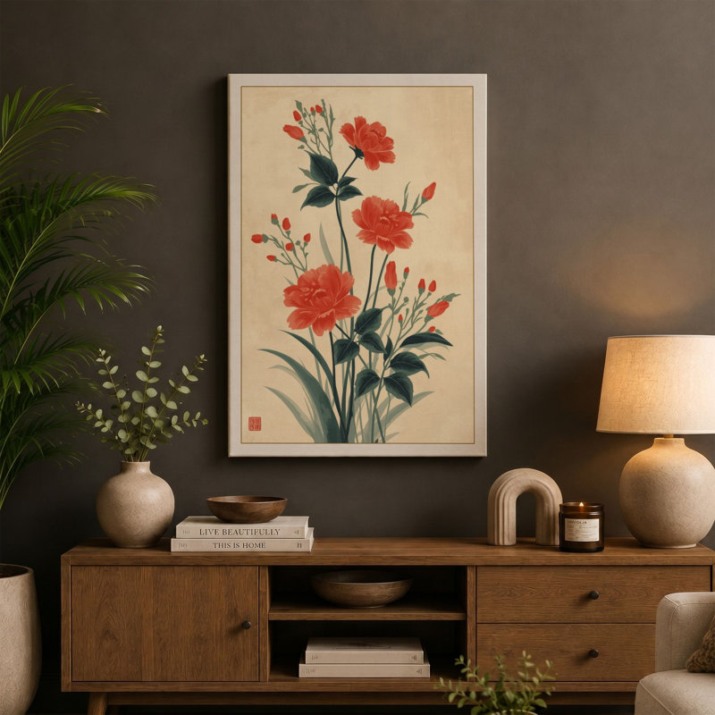 Print, 18x12 - 45.7 x 30.5 cm, Terracotta Border