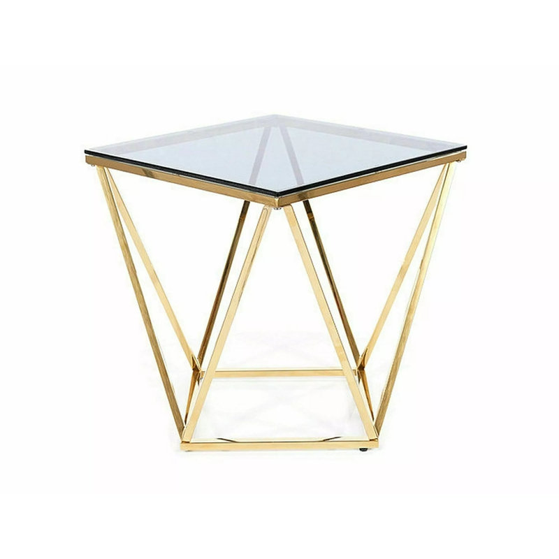 Azu Frame Coffee Table, 50cm H x 50cm L x 50cm D