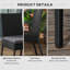 Aiven Patio Dining Side Chair with Cushion-1120344124
