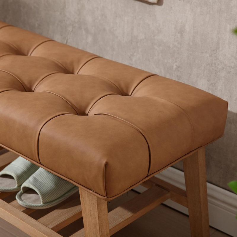 Banc de rangement pour le salon