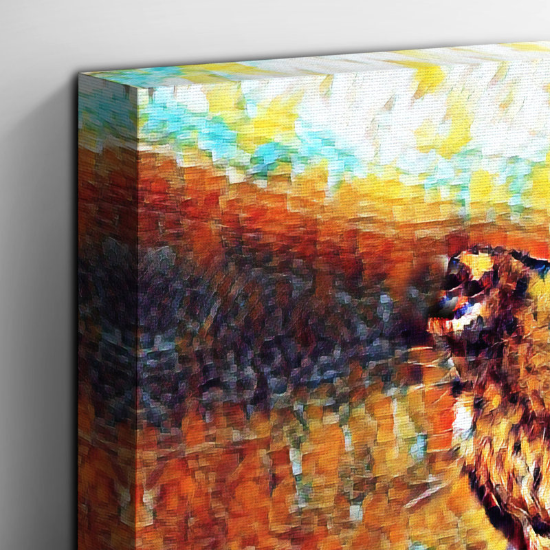 Meerkats Art - Wrapped Canvas, 50cm H x 76cm W