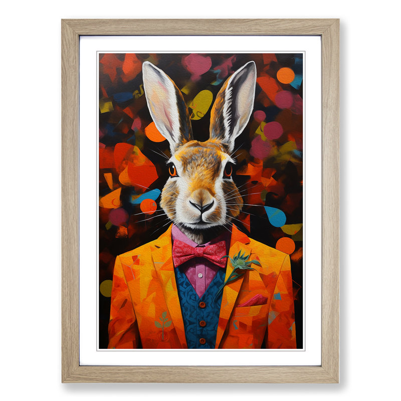 Hare Conceptual - Framed Print