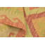 Tapis à main one-of-kind-noué la rouge/vert/brun clair 2 pi 9 po x 4 pi zone de laine 2 po Elland
