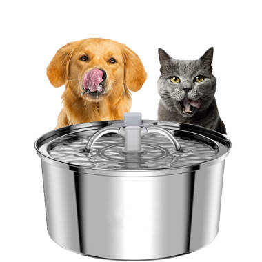 Cat Dog Automatic Water and Food Bowls Cat Gravity Water Bowl - 15