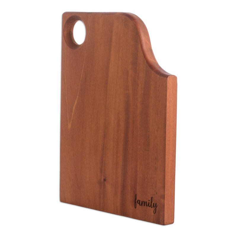 Tracei Handmade Family Delight Wood Cutting Board