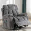 Fauteuil massant et inclinable électrique chauffant en chenille de 41,3 po de largeur-1759815158