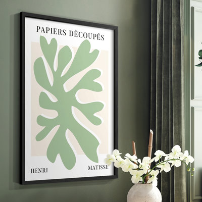Matisse CV Framed Print - Solid Wood