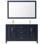 Daria 72" Double Bathroom Vanity Set with Mirror-97878034-97878037-125003079